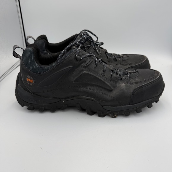 Timberland PRO Other - Timberland PRO 40008 Mens Black Leather Work Shoes Steel Toe Low Top 15W Wide